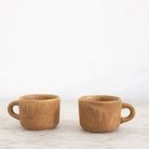Pair of Rhoda Ceram Sandstone Mugs - elsie green - the french kitchen