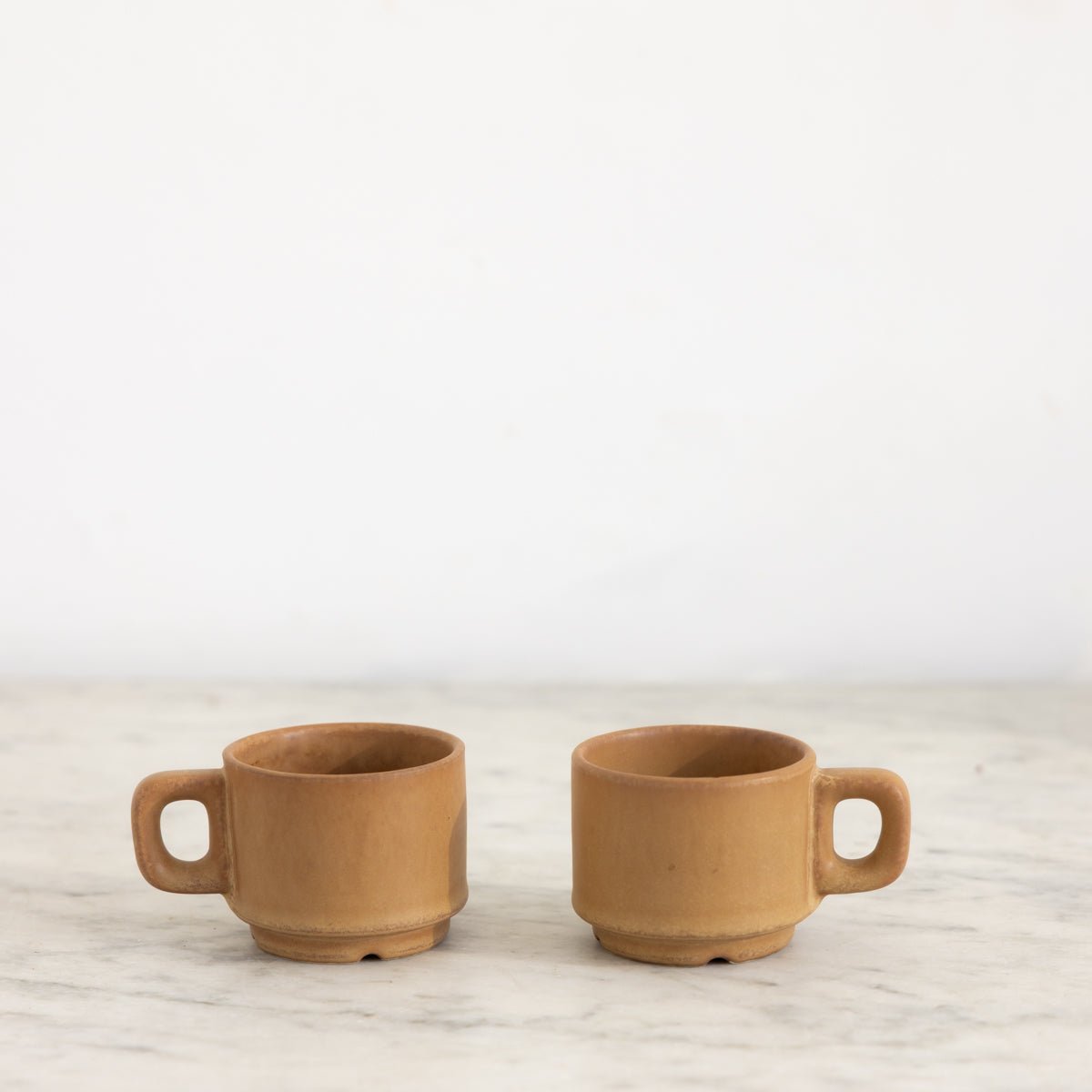 Pair of Rhoda Ceram Sandstone Mugs - elsie green - the french kitchen