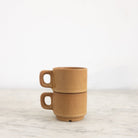 Pair of Rhoda Ceram Sandstone Mugs - elsie green - the french kitchen