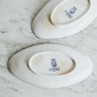 Pair of Sagitaires Transferware Spoon Rests - elsie green - The French Kitchen