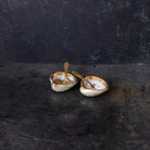 Pair of Shell Salt Cellars & Salt Spoons - elsie green - the french kitchen