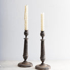 Pair of Silver Candlesticks - elsie green - decor