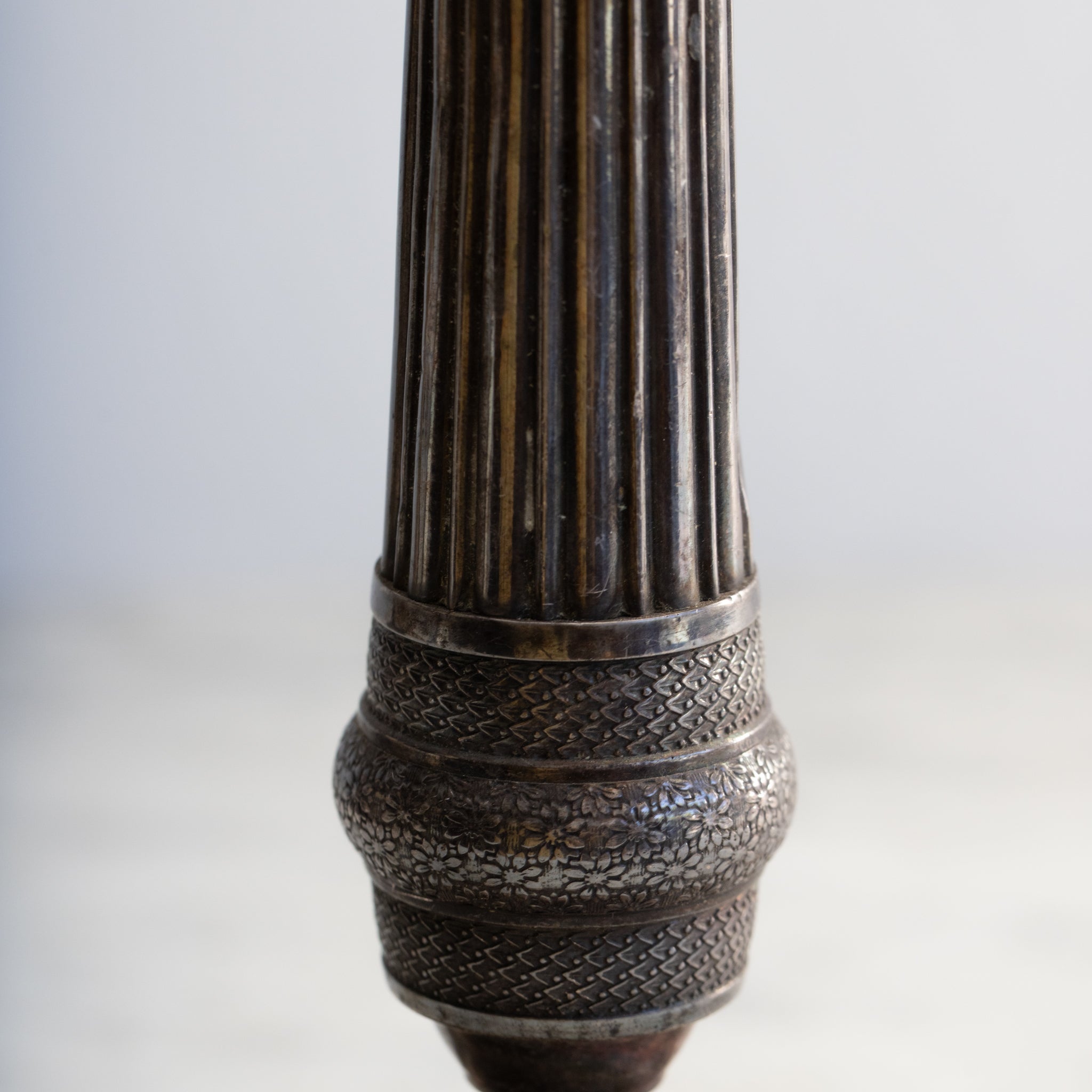 Pair of Silver Candlesticks - elsie green - decor