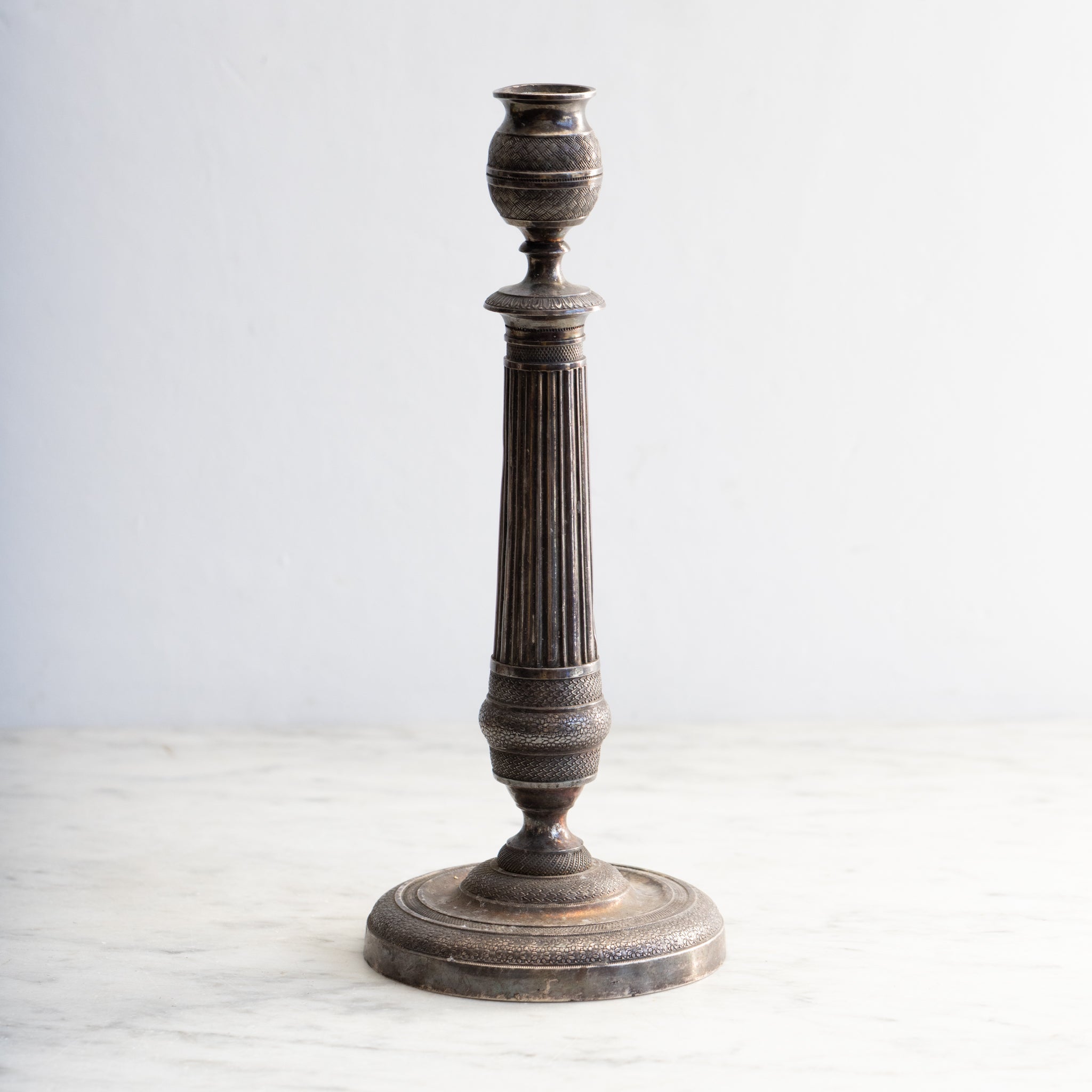Pair of Silver Candlesticks - elsie green - decor