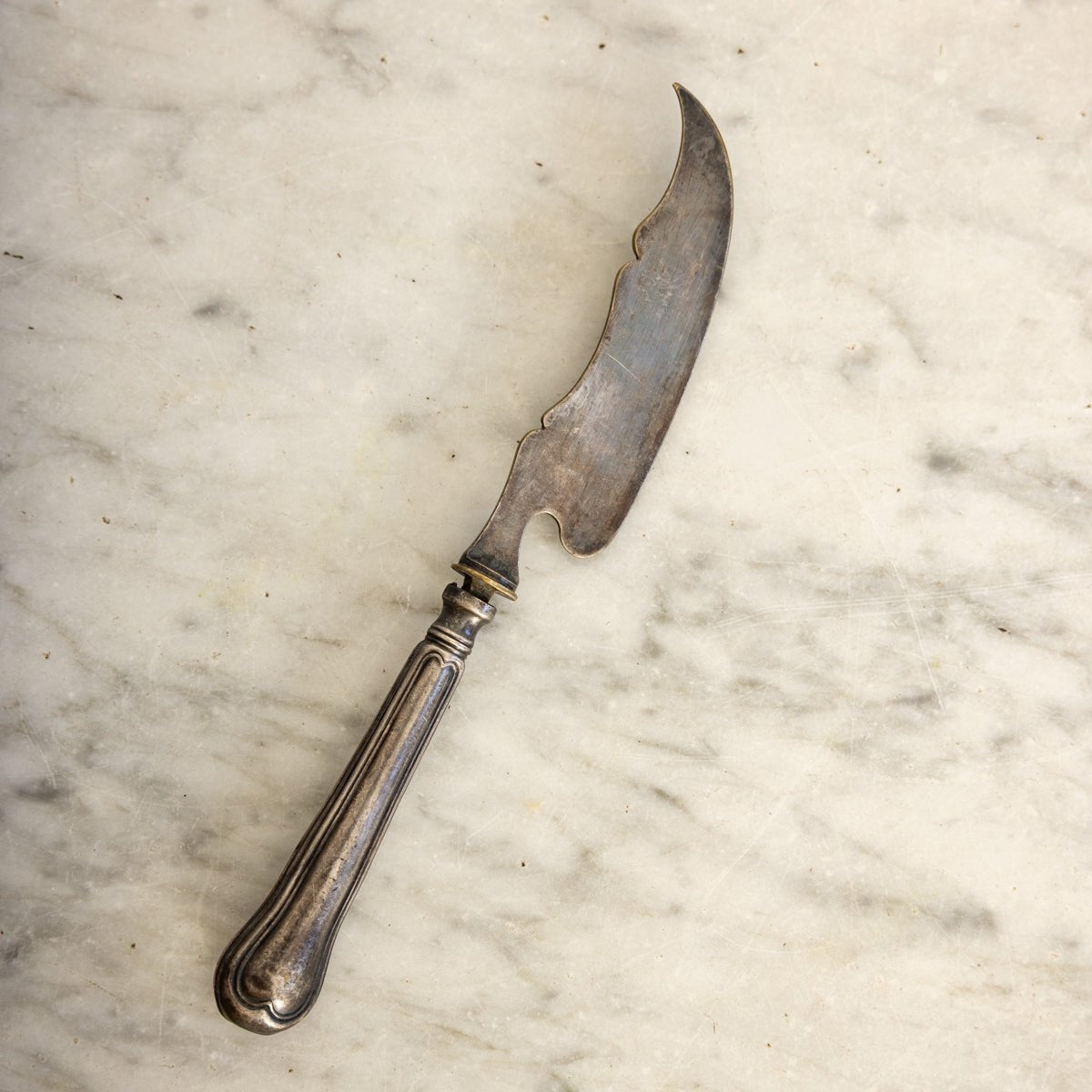 Pair of Silver Cheese Knives - elsie green - the french kitchen