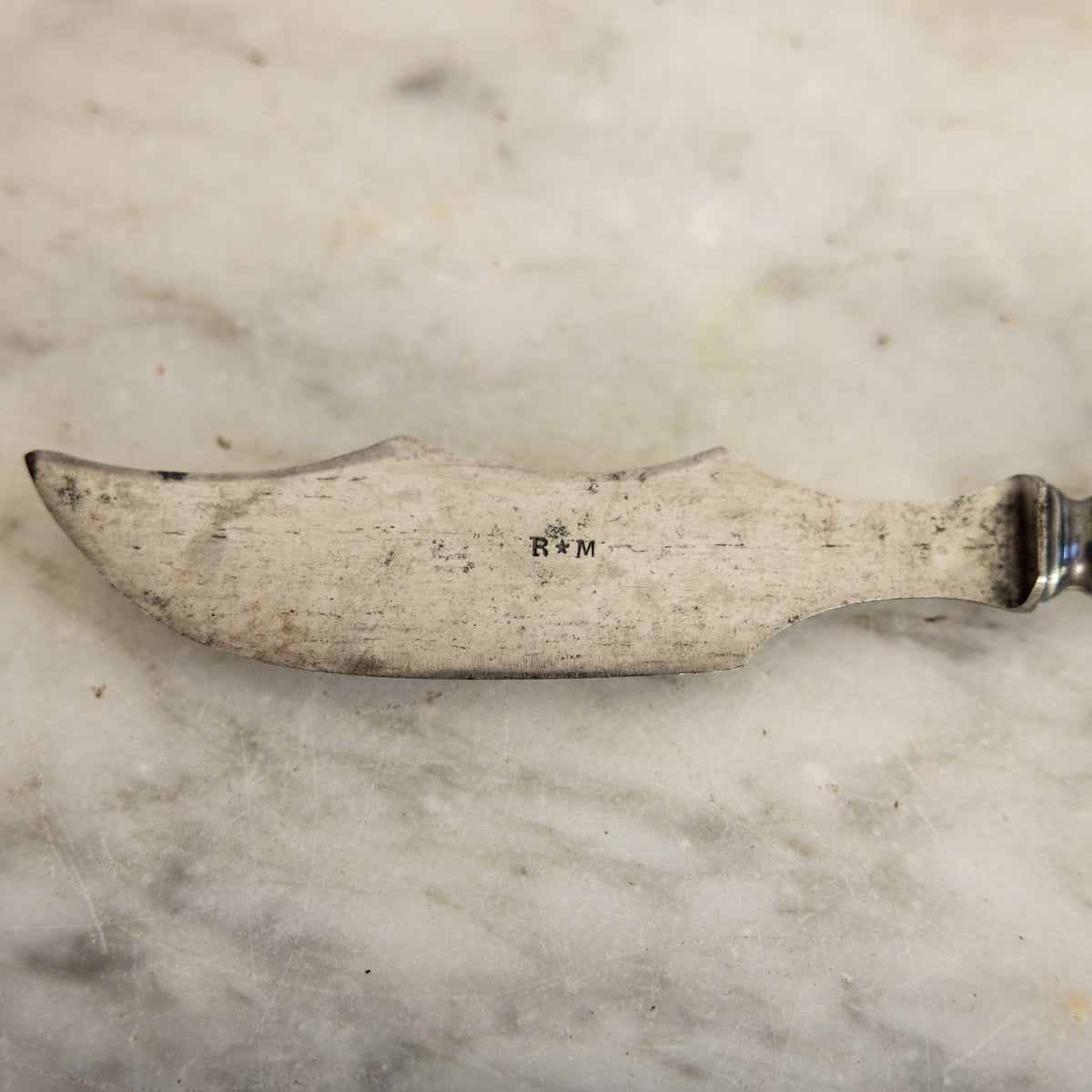 Pair of Silver Cheese Knives - elsie green - the french kitchen