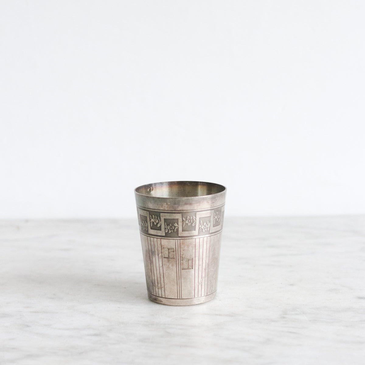Pair of Silver Christening Cups - elsie green - the french kitchen