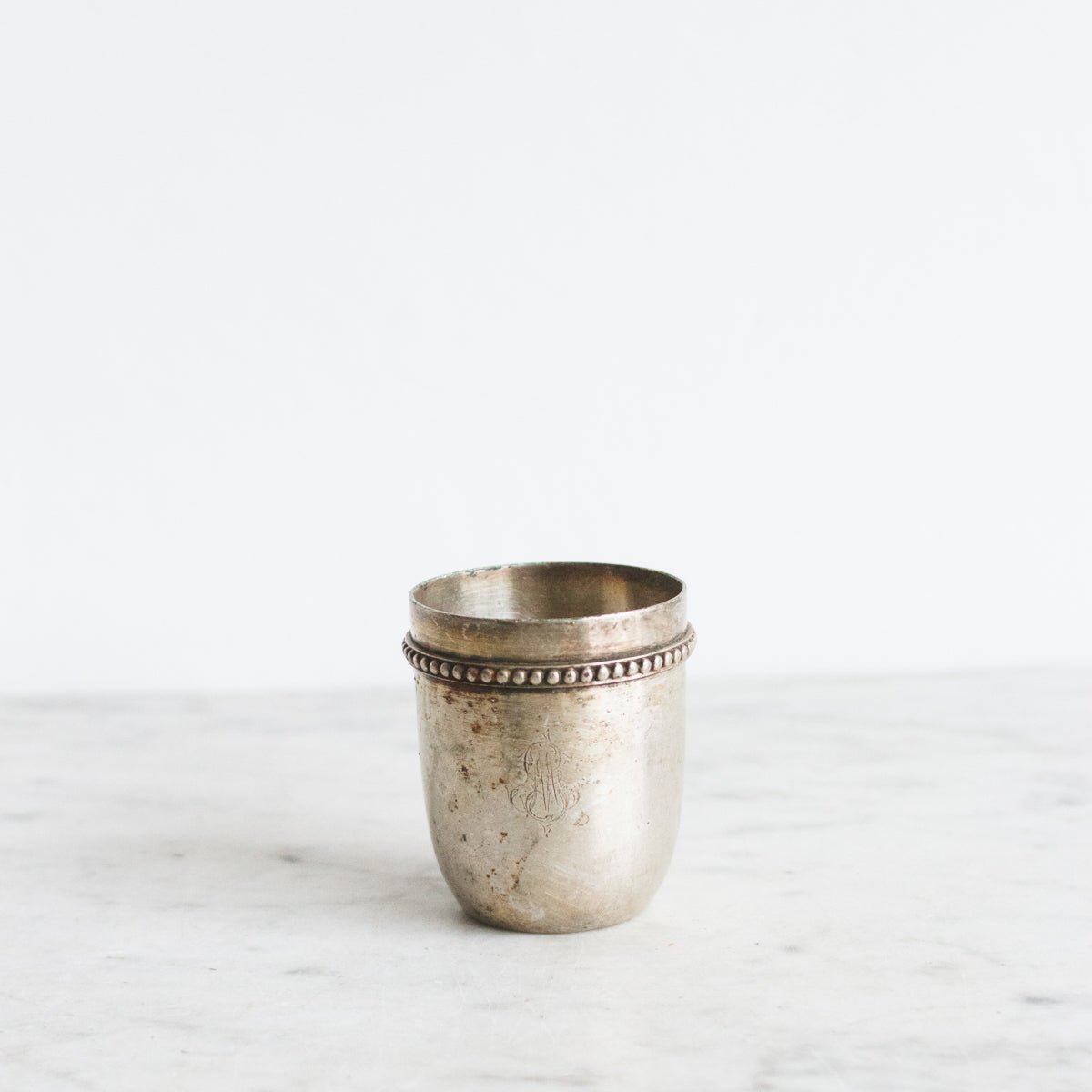Pair of Silver Christening Cups - elsie green - the french kitchen