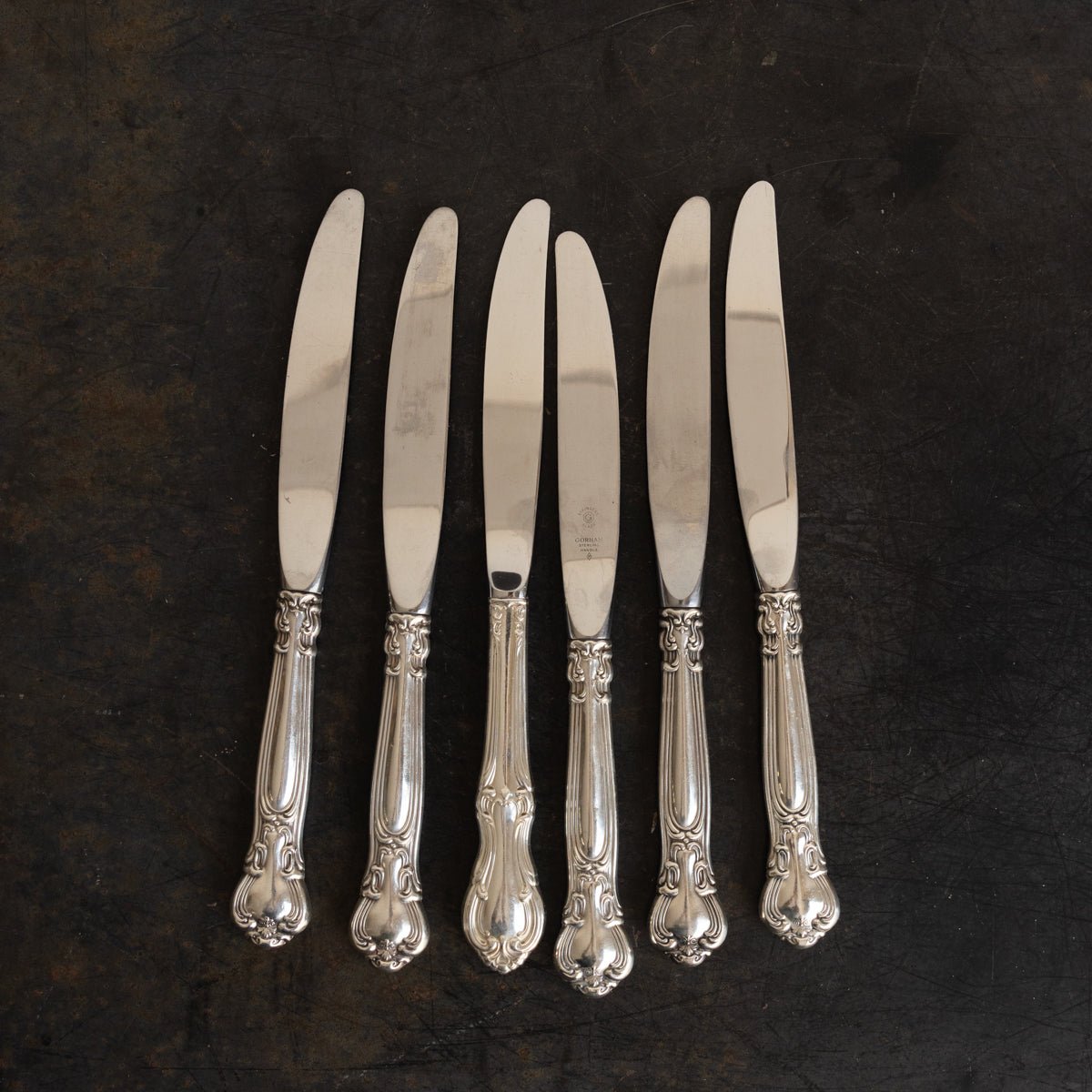 Pair of Sterling Dinner Knives | The Patrick Orbe Collection - elsie green - the french kitchen