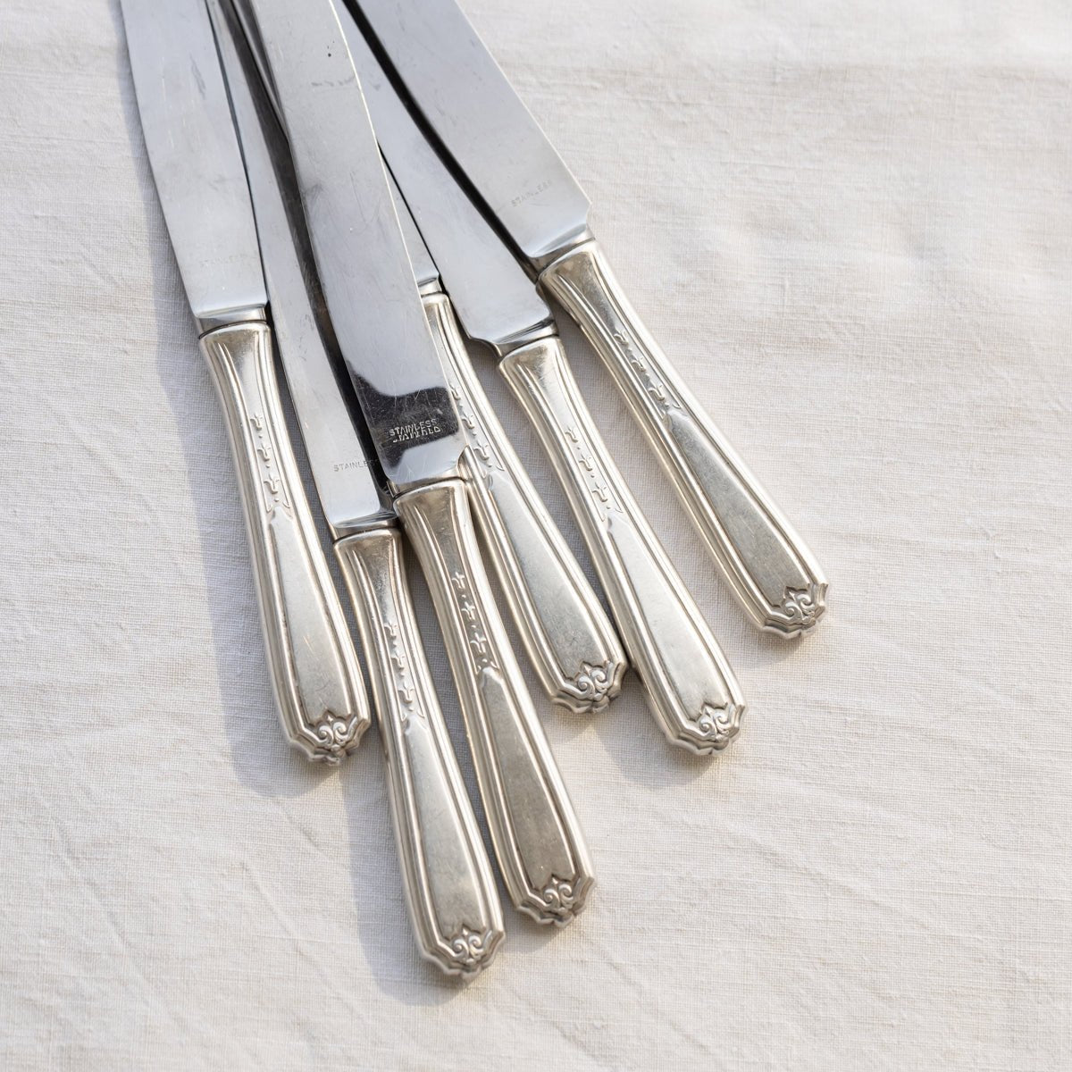 Pair of Sterling Dinner Knives | The Patrick Orbe Collection - elsie green - the french kitchen