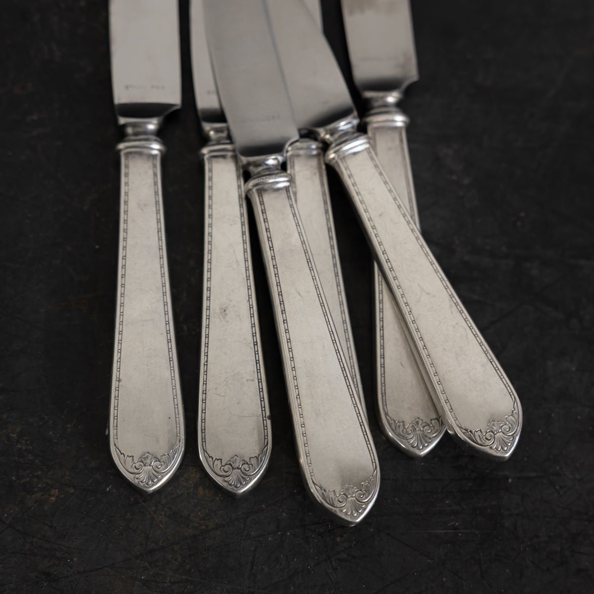 Pair of Sterling Dinner Knives | The Patrick Orbe Collection - elsie green - the french kitchen