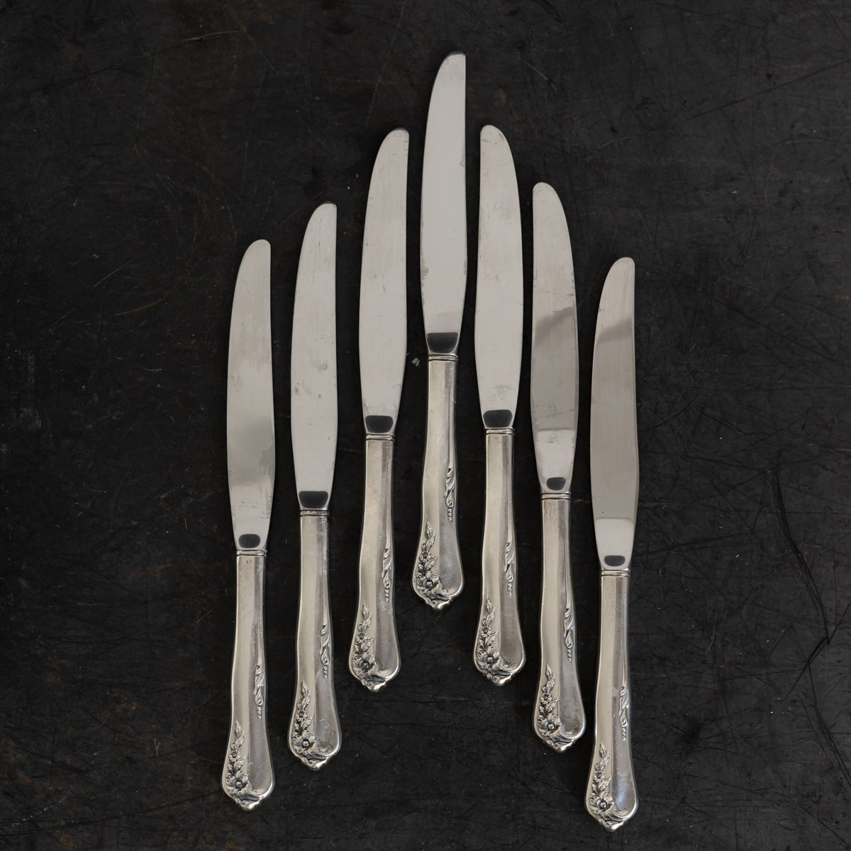 Pair of Sterling Dinner Knives | The Patrick Orbe Collection - elsie green - the french kitchen