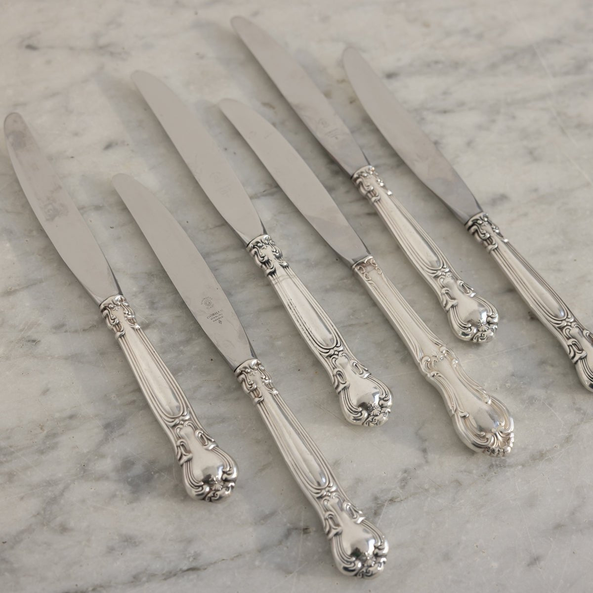 Pair of Sterling Dinner Knives | The Patrick Orbe Collection - elsie green - the french kitchen