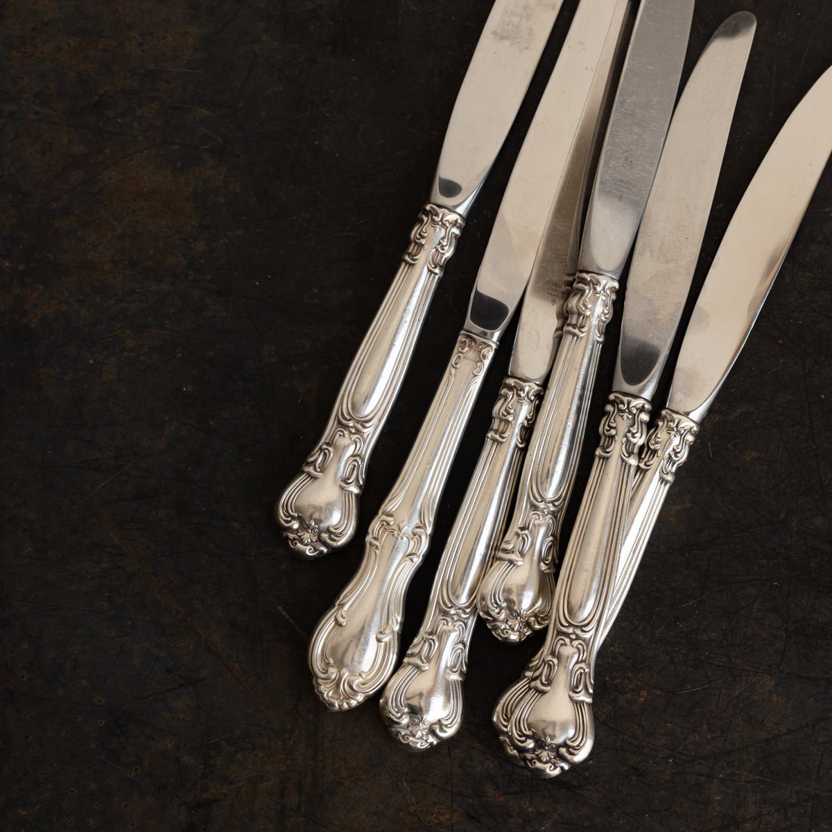 Pair of Sterling Dinner Knives | The Patrick Orbe Collection - elsie green - the french kitchen