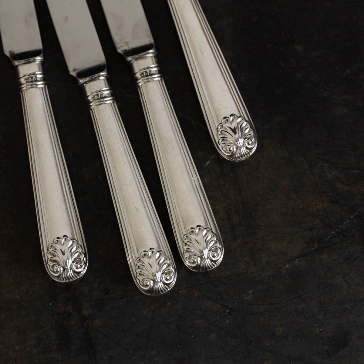 Pair of Sterling Dinner Knives | The Patrick Orbe Collection - elsie green - the french kitchen