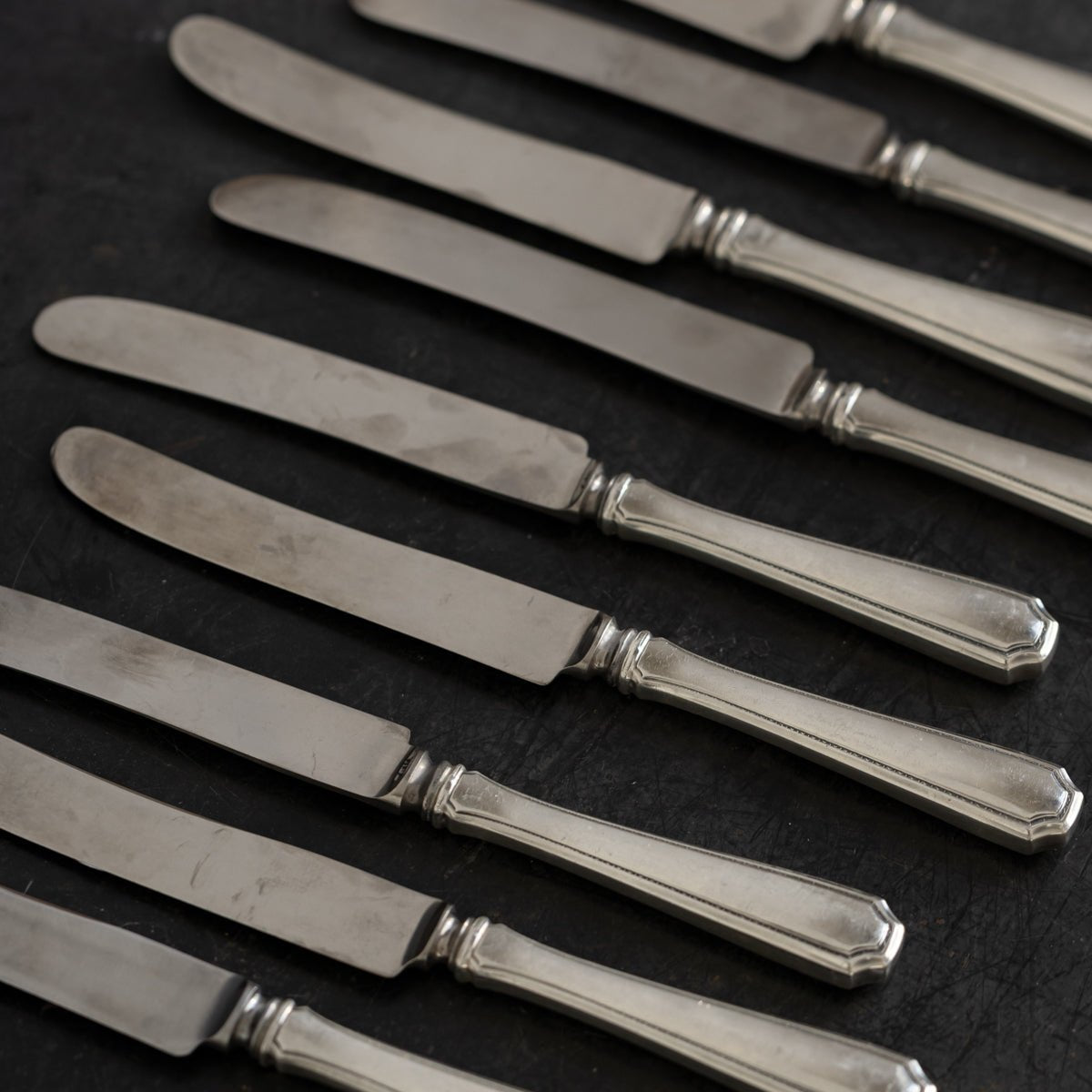 Pair of Sterling Dinner Knives | The Patrick Orbe Collection - elsie green - the french kitchen