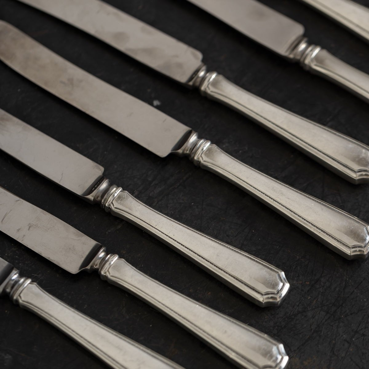 Pair of Sterling Dinner Knives | The Patrick Orbe Collection - elsie green - the french kitchen
