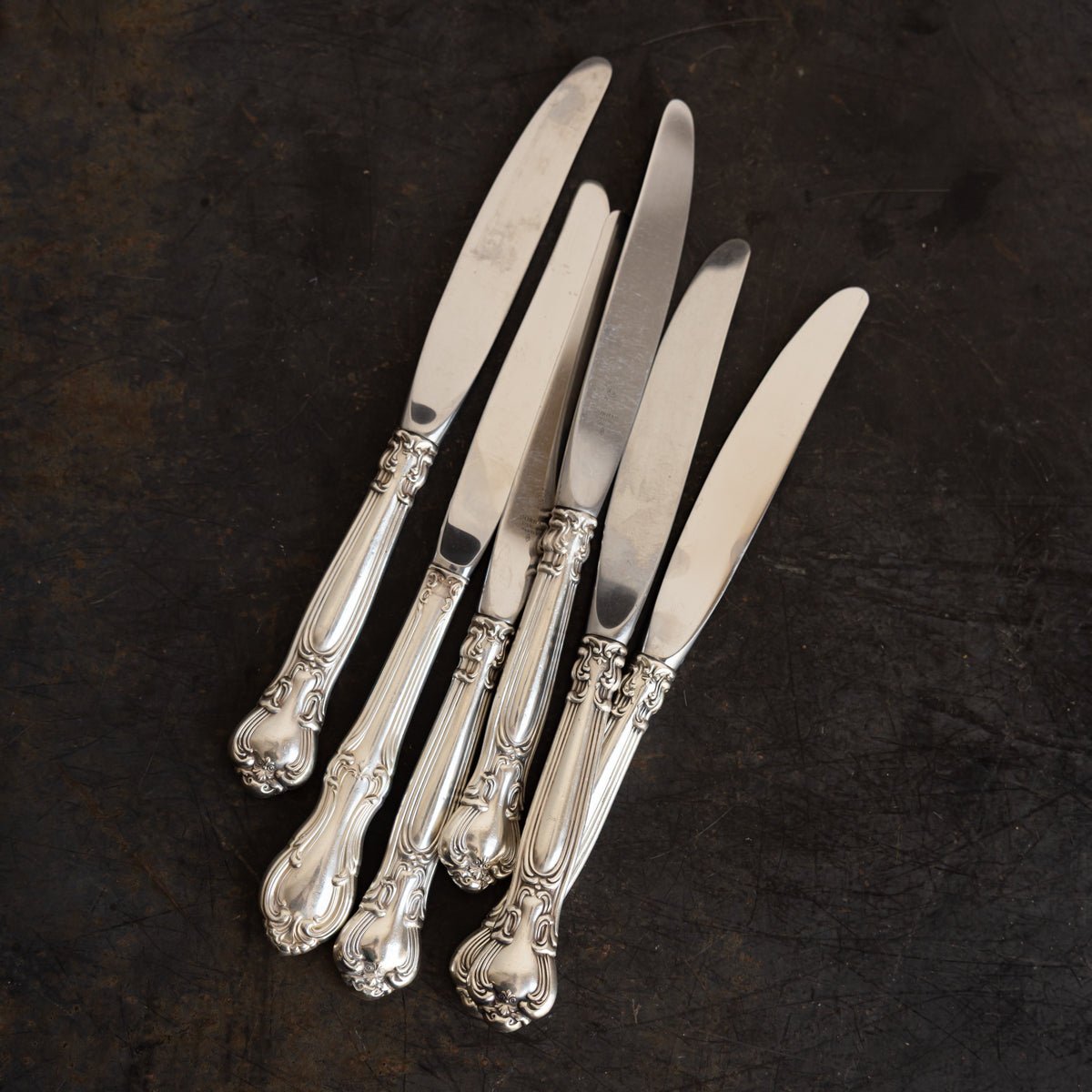 Pair of Sterling Dinner Knives | The Patrick Orbe Collection - elsie green - the french kitchen