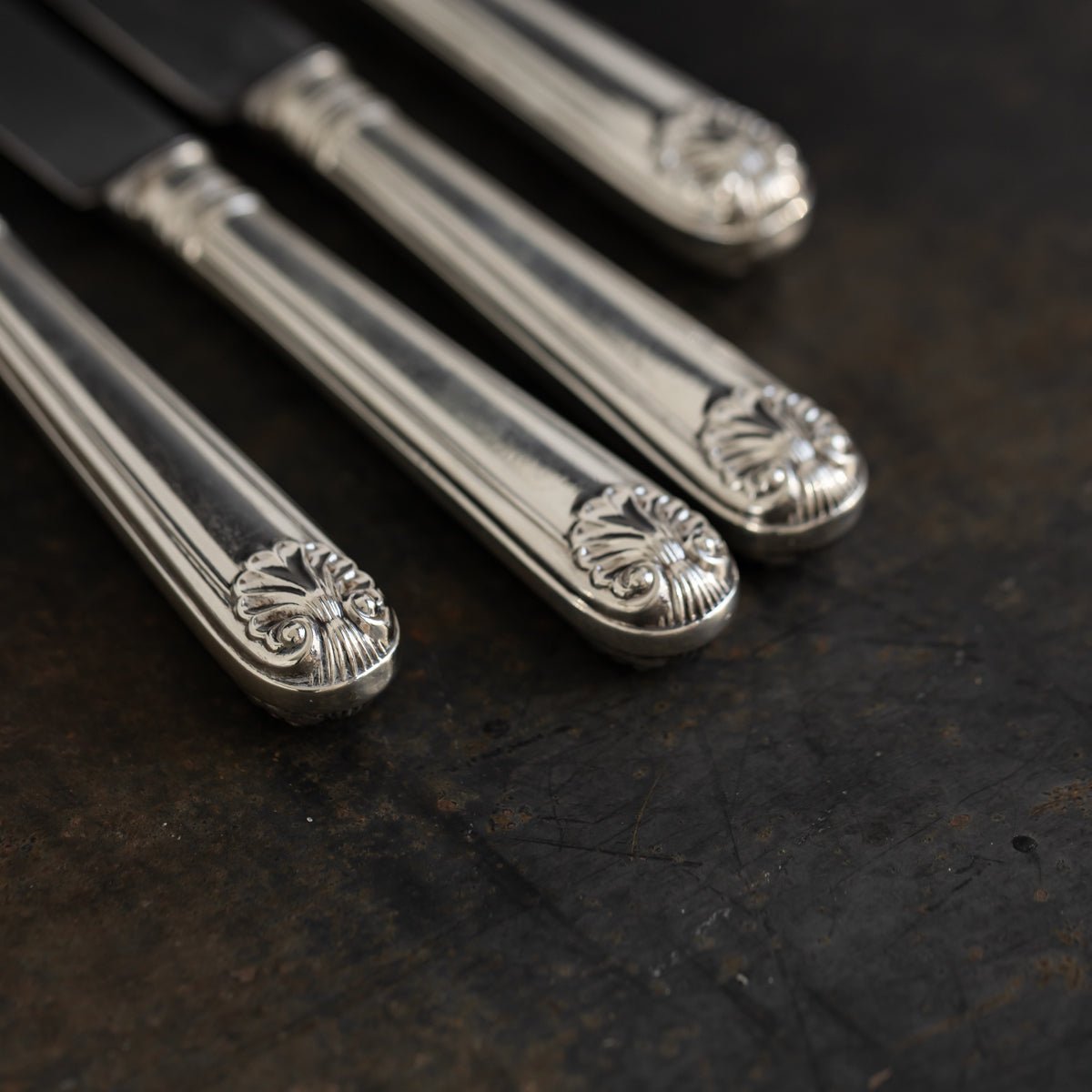 Pair of Sterling Dinner Knives | The Patrick Orbe Collection - elsie green - the french kitchen