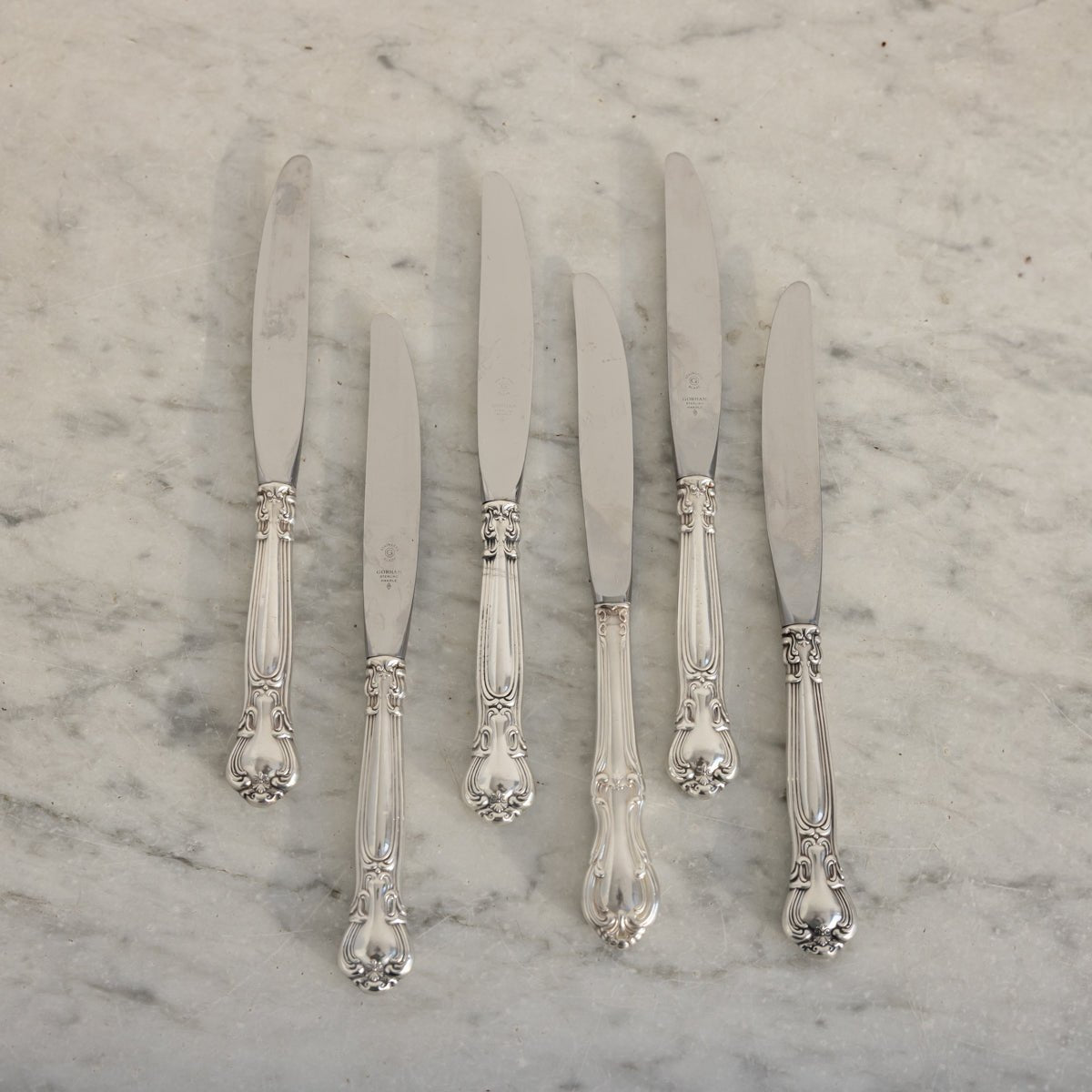 Pair of Sterling Dinner Knives | The Patrick Orbe Collection - elsie green - the french kitchen
