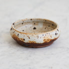 Pair of Stoneware Butter Pats with Knife and Spoon - elsie green - the french kitchen