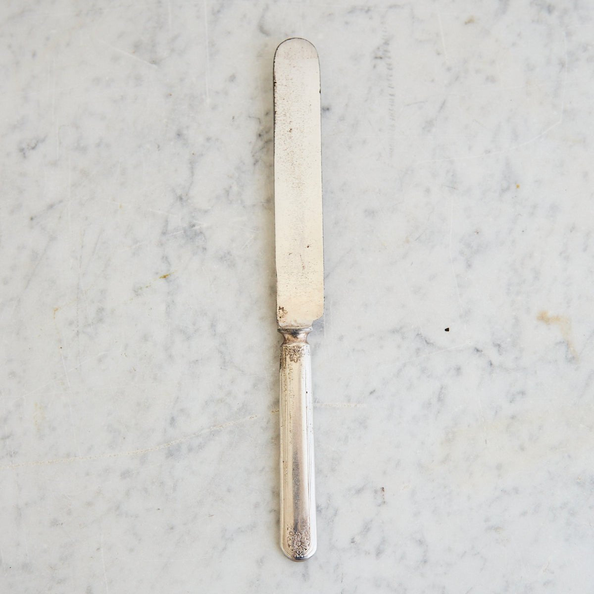 Pair of Stoneware Butter Pats with Knife and Spoon - elsie green - the french kitchen