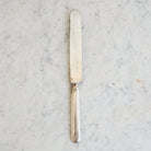 Pair of Stoneware Butter Pats with Knife and Spoon - elsie green - the french kitchen