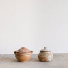 Pair Of Stoneware Canisters - elsie green - The French Kitchen