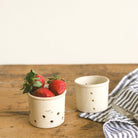 Pair of Stoneware Cheese Pots - elsie green - The French Kitchen