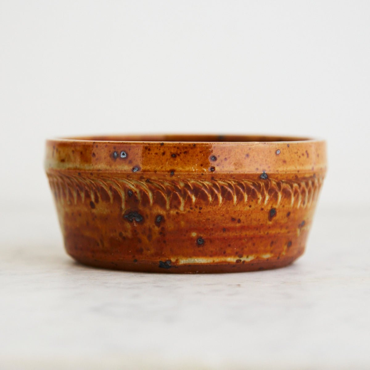 Pair of Stoneware Ramekins | Signed by Artist - elsie green - the french kitchen