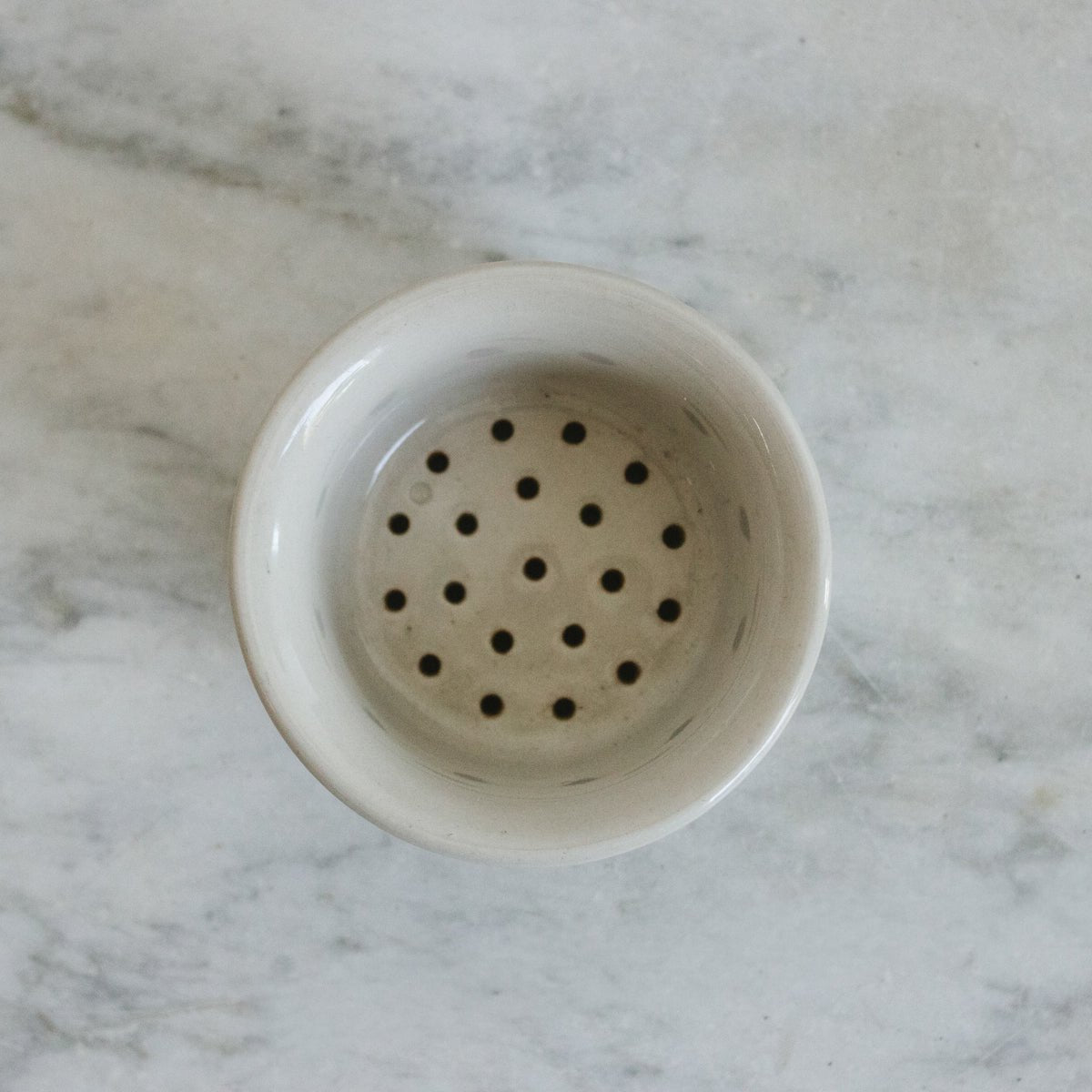 Pair of Stoneware Tea Strainers - elsie green - the french kitchen