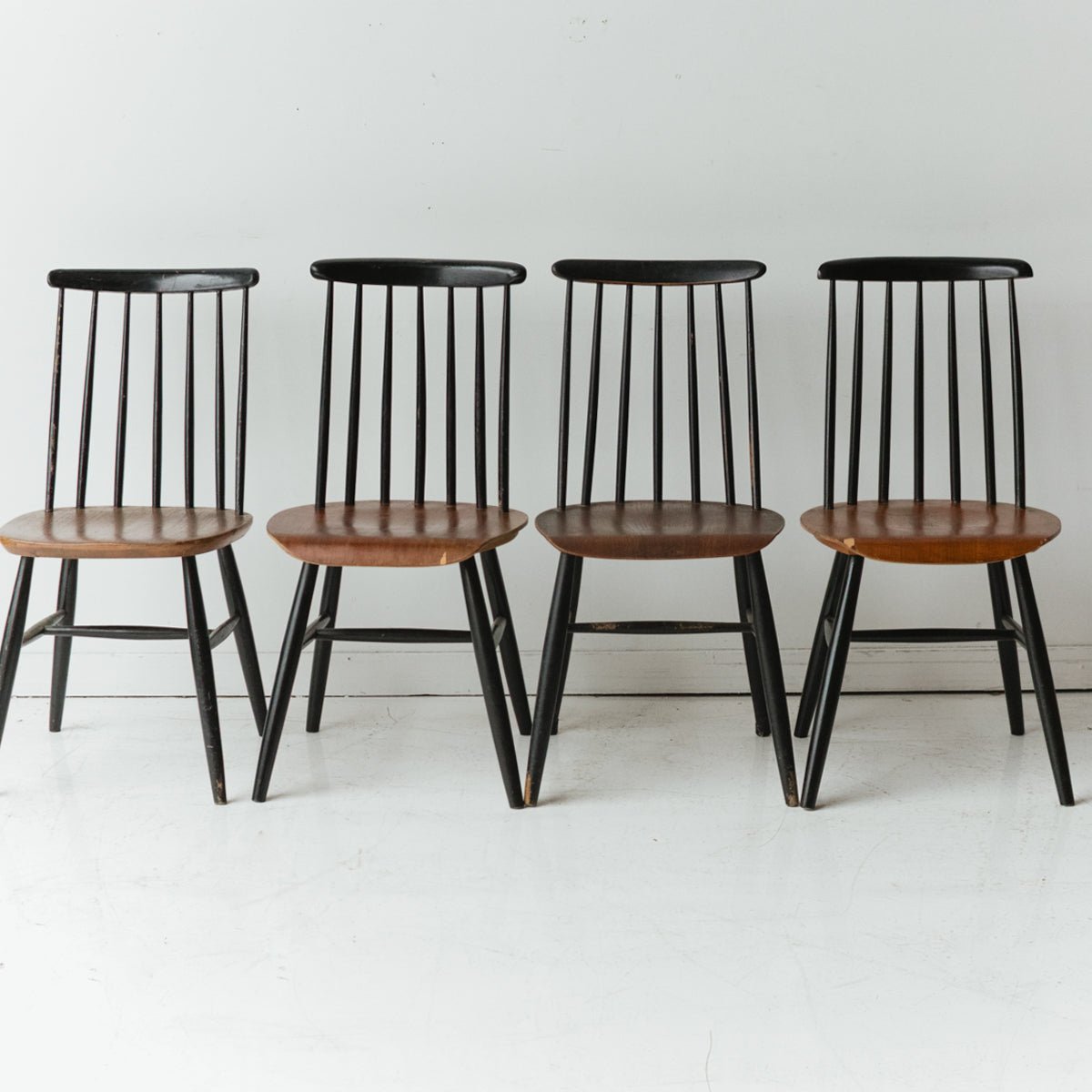 Pair of Tapiovaara Dining Chairs - elsie green - Furniture