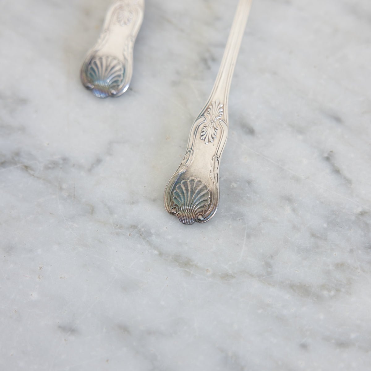 Pair of Unity Silver Iced Tea Spoon | The Patrick Orbe Collection - elsie green - the french kitchen