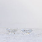 Pair of Vintage Baccarat Crystal Salt Cellars - elsie green - the french kitchen