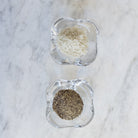 Pair of Vintage Baccarat Crystal Salt Cellars - elsie green - the french kitchen