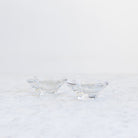 Pair of Vintage Baccarat Crystal Salt Cellars - elsie green - the french kitchen