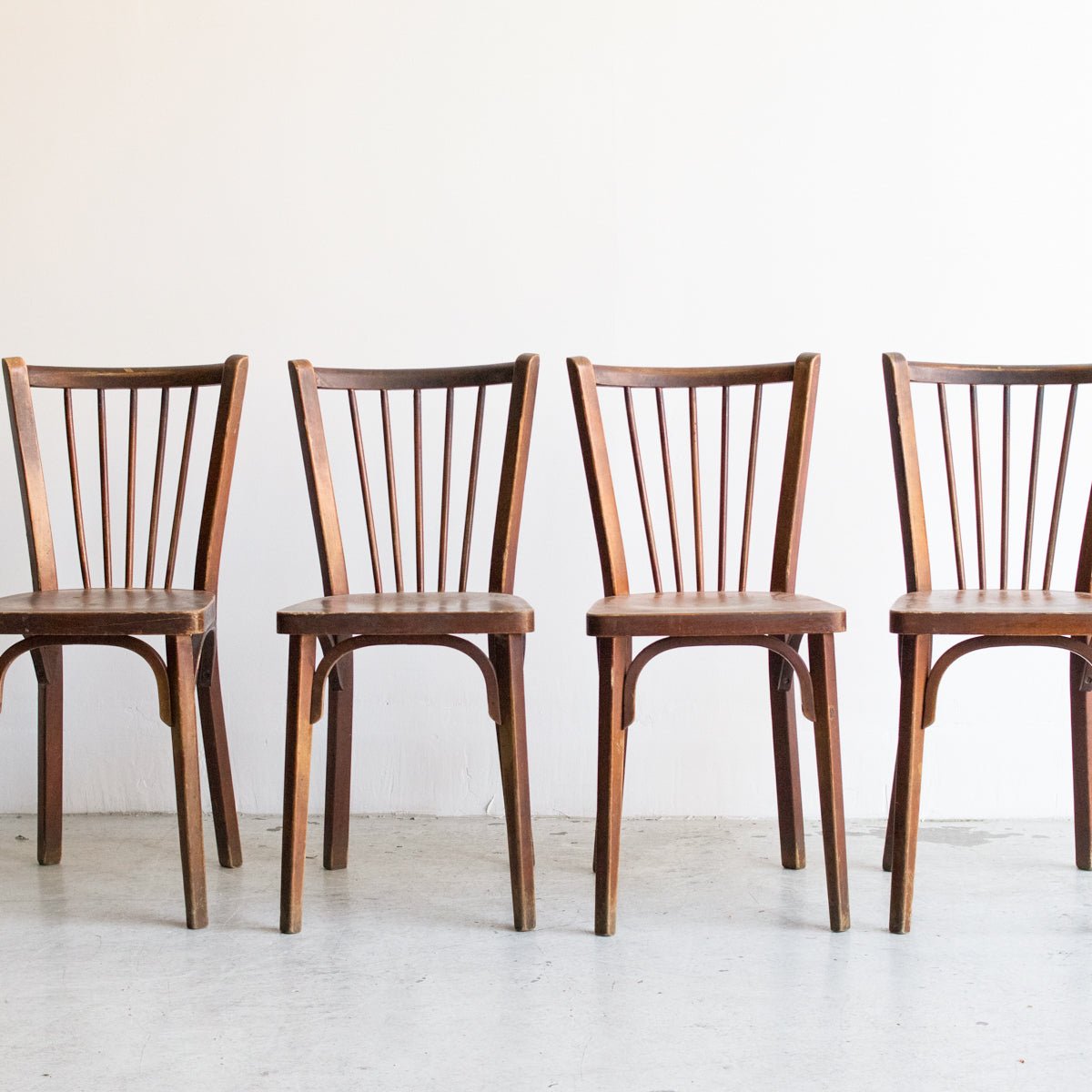 Pair of Vintage Bistrot Chairs - elsie green - Custom Furniture