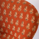 Pair of Vintage Block Print Arm Chairs | Bimala Saffron - elsie green - Furniture