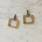 Pair of Vintage Brass Drawer Pulls - elsie green - decor