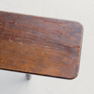 Pair of Vintage Farm Benches - elsie green - furniture