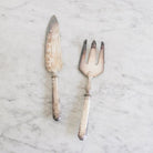 Pair of Vintage Fish Servers - elsie green - The French Kitchen