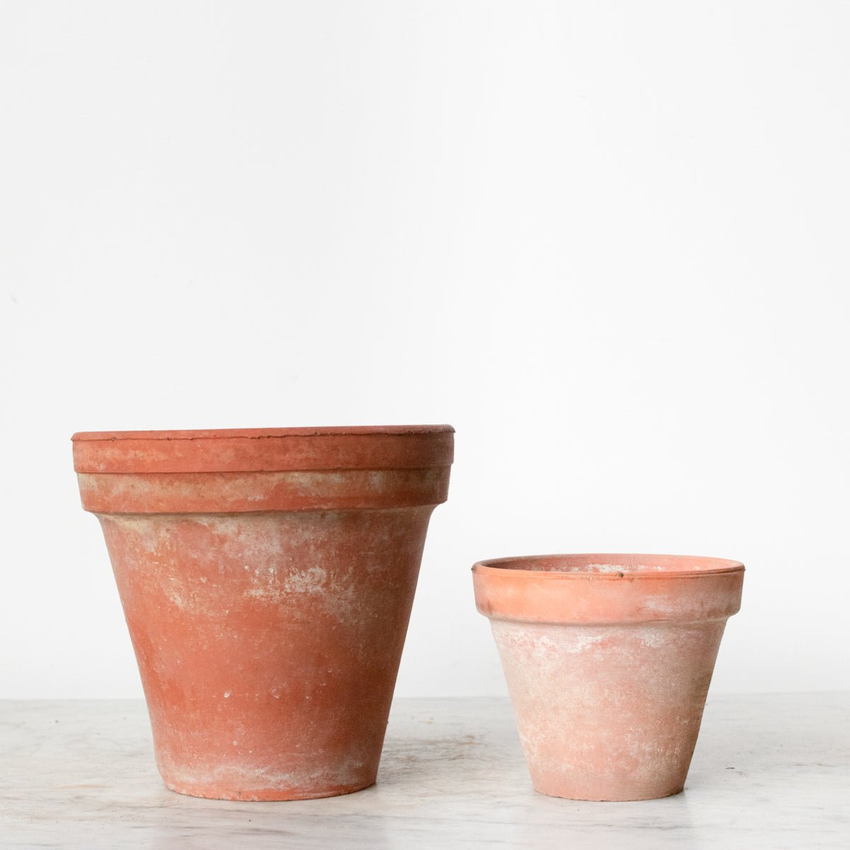 Pair of Vintage Garden Pots - elsie green - Decor