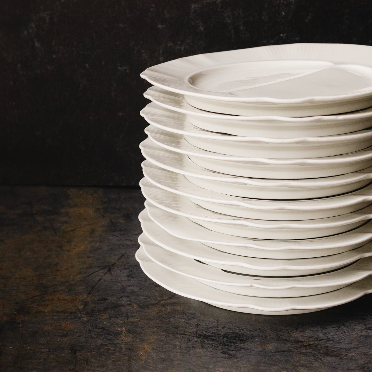 Pair of Vintage Pillyvuyt Asparagus Plate - elsie green - The French Kitchen