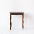 Pair of Vintage Spindle Bedside Tables - elsie green - furniture