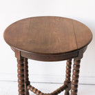 Pair of Vintage Spindle Bedside Tables - elsie green - furniture