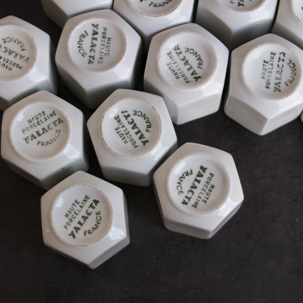 Pair of Yalacta Yogurt Pots - elsie green - the french kitchen