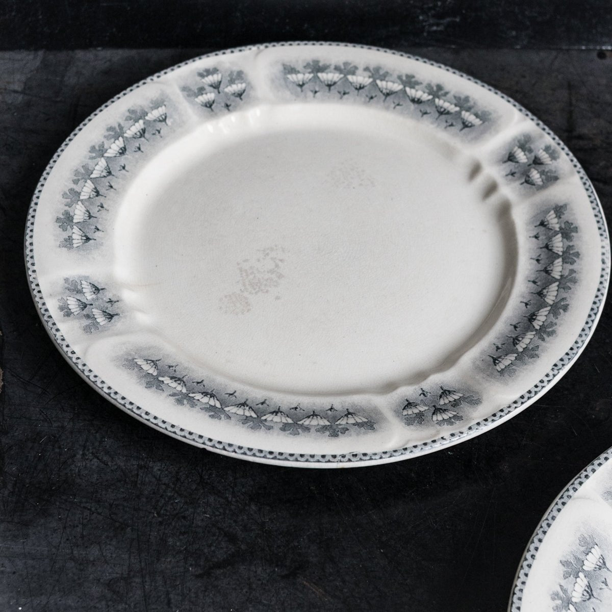 Paquerettes Transferware Platter and Serving Bowl - elsie green - the french kitchen