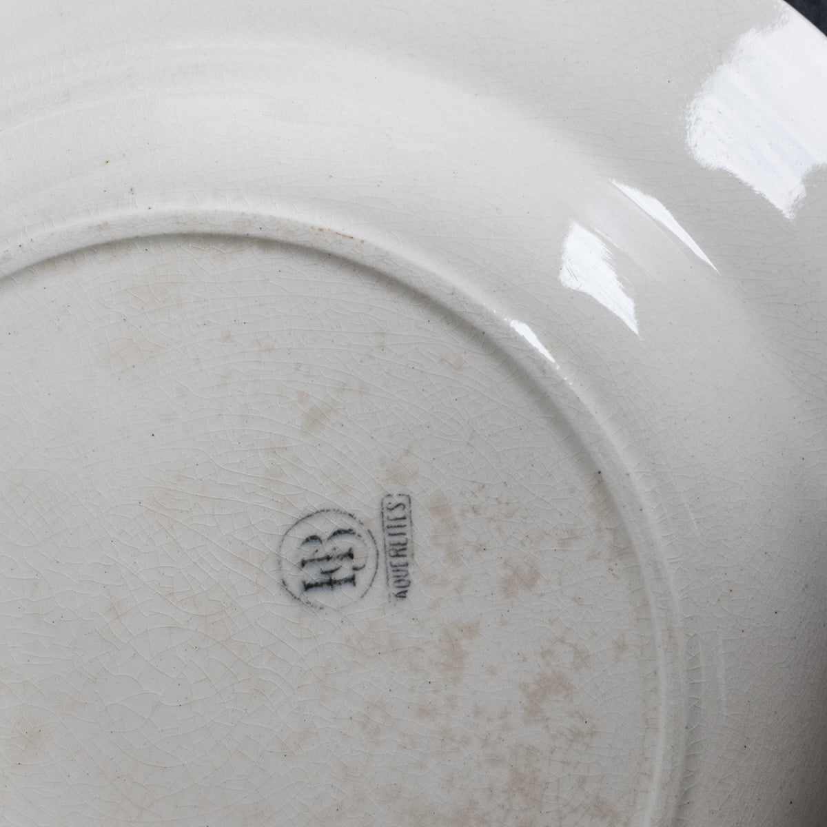 Paquerettes Transferware Platter and Serving Bowl - elsie green - the french kitchen