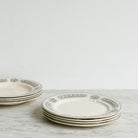 Paquerettes Transferware Soup Bowl Or Plate Set Of 4 - elsie green - The French Kitchen