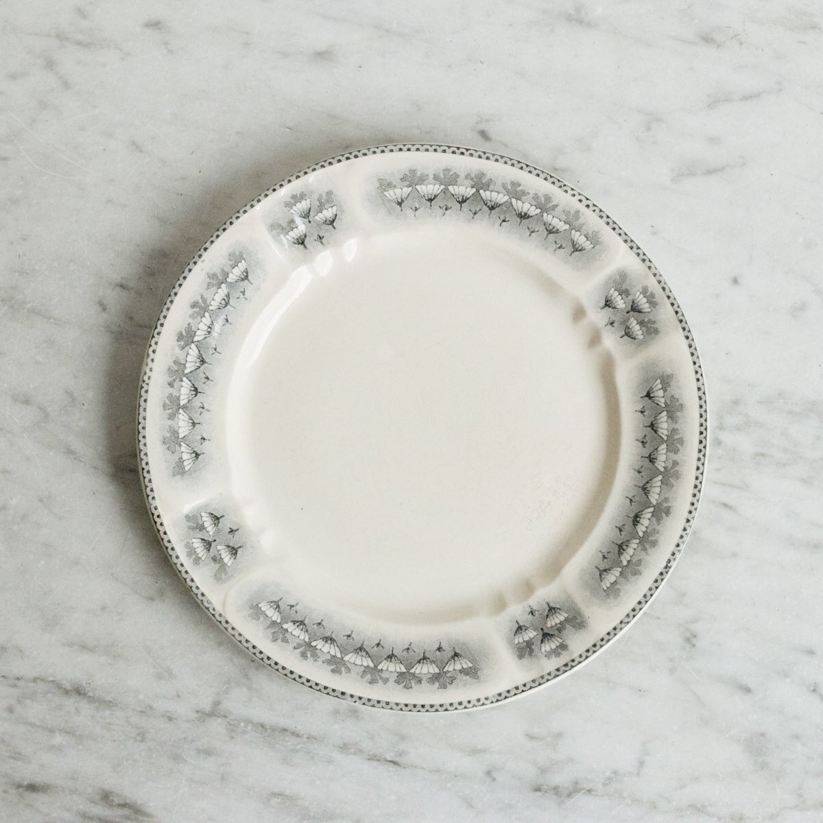 Paquerettes Transferware Soup Bowl Or Plate Set Of 4 - elsie green - The French Kitchen